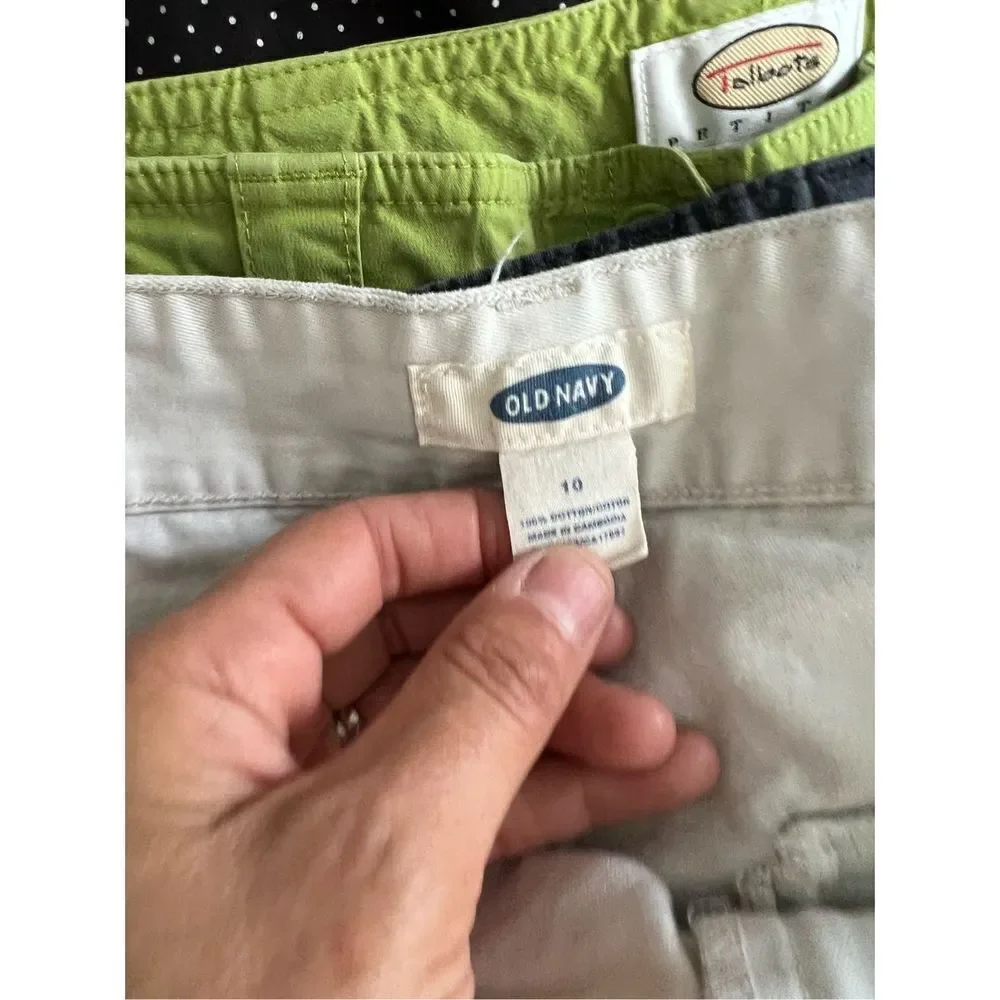 Old Navy beige  cotton mini skirt 10
